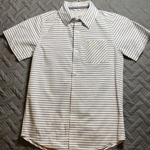 🍀 4/$20 - NWOT Children’s Place 7/8 (M) blue/white button down shirt